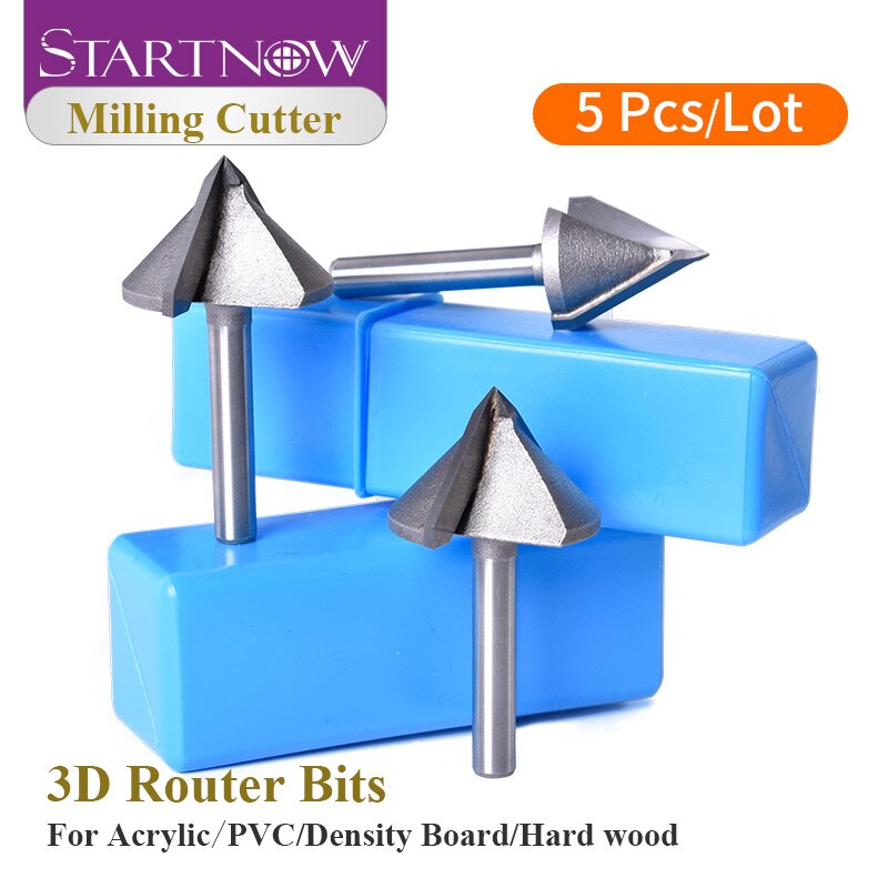 Startnow 3D  Ʈ, 60 90 120  и Ŀ, ũ PVC MDF ϵ  CNC    Ʈ  , 5 